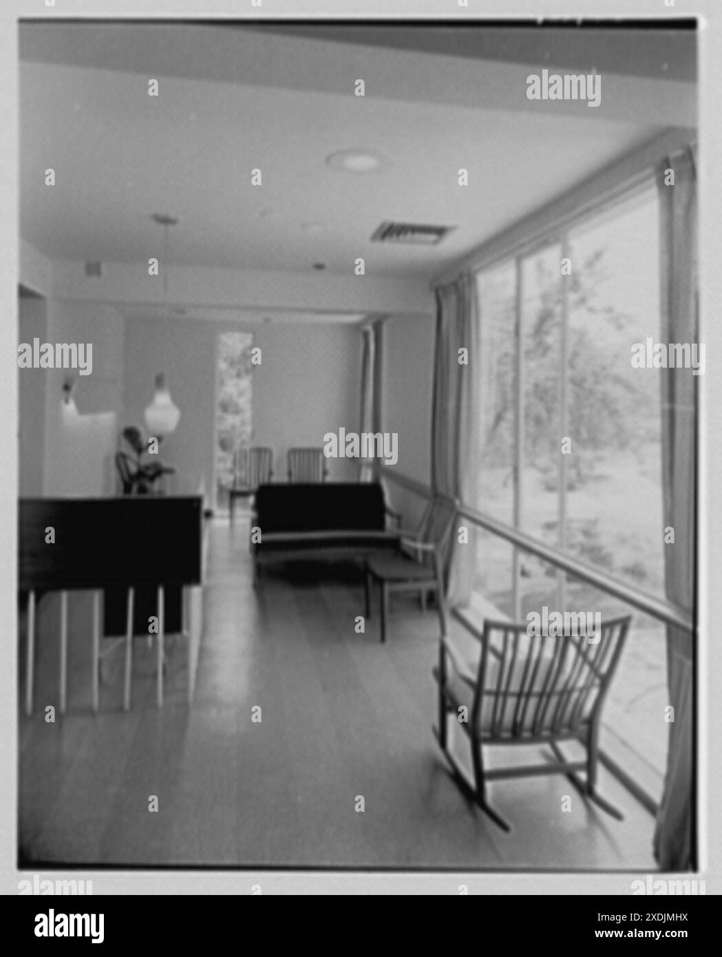 Central Nassau Medical Group, 226 Clinton St., Hempstead, New York. Gynäkologische Wartezimmer. Gottscho-Schleisner Kollektion Stockfoto