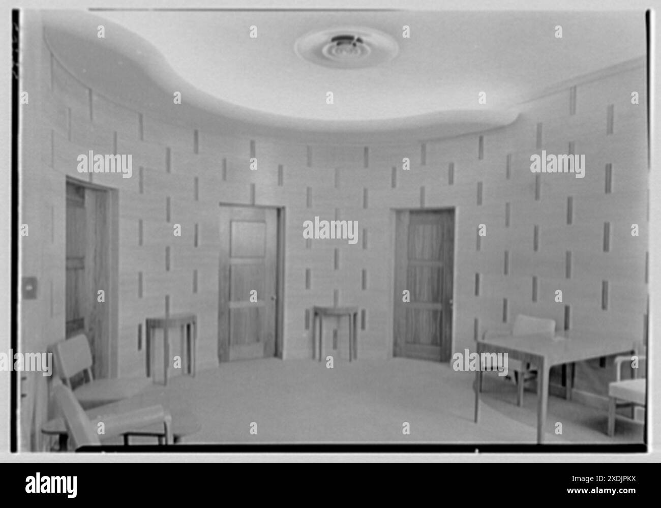 Johnson & Johnson, Executive Offices, New Brunswick, New Jersey. Foyer III. Sammlung Gottscho-Schleisner Stockfoto