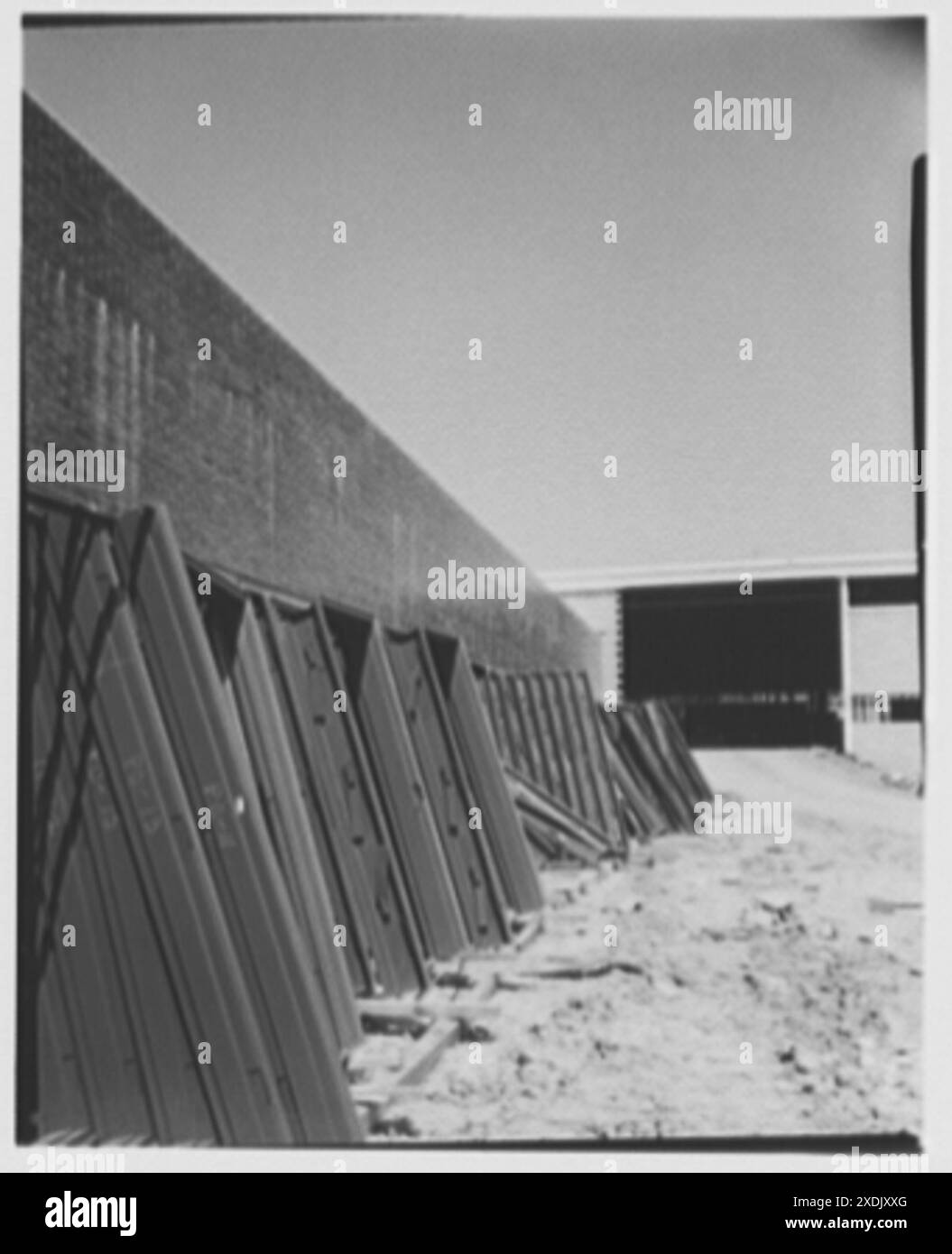 Johnson & Johnson, New Brunswick, New Jersey. Bau III. Sammlung Gottscho-Schleisner Stockfoto