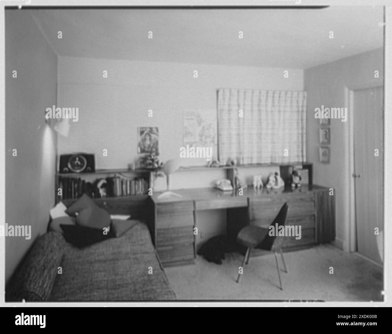 Herr und Frau ABR. Schreiber, Residenz 112-38 72 Ave., Forest Hills, Long Island. Töchterzimmer VIII. Sammlung Gottscho-Schleisner Stockfoto