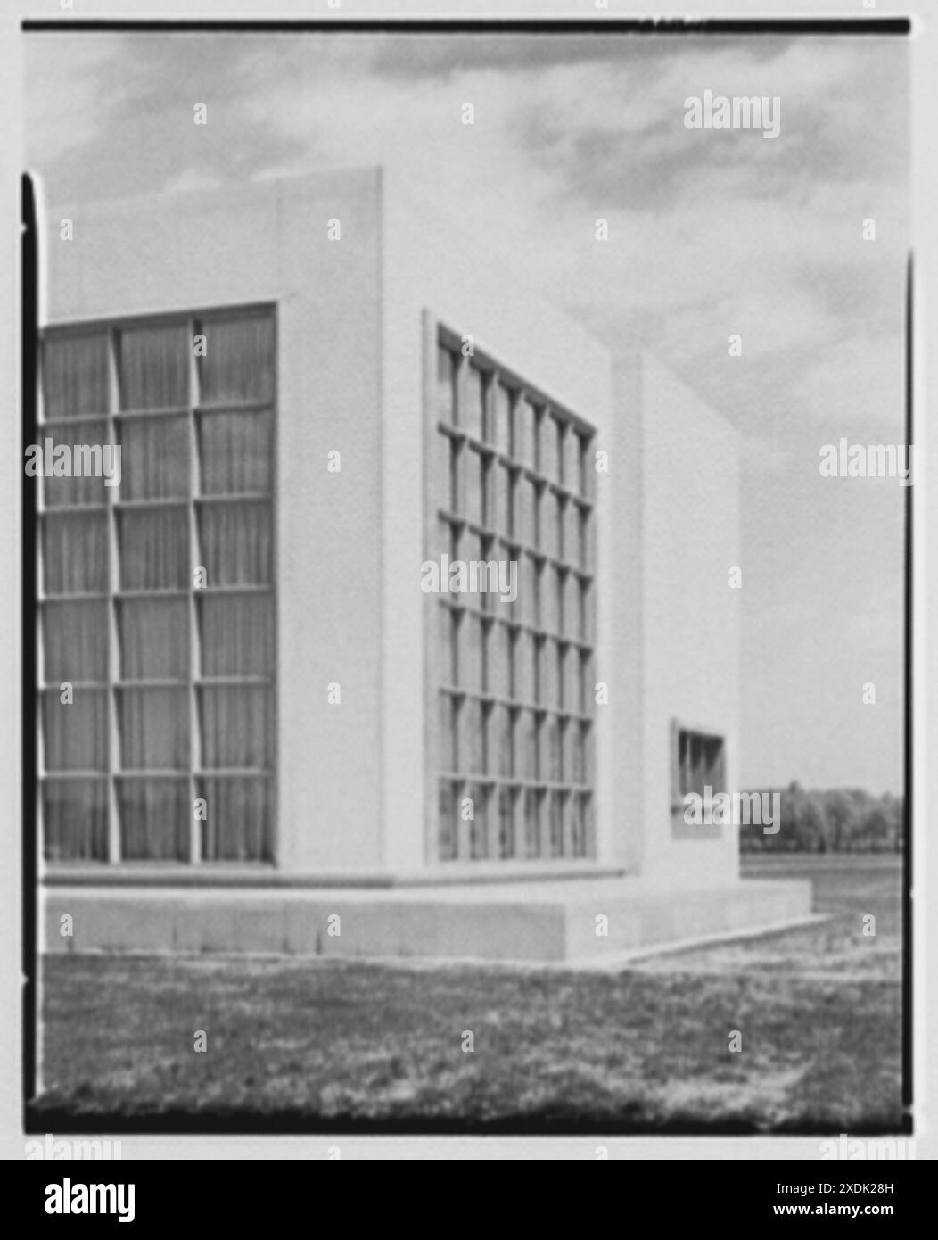 Johnson & Johnson, Research Center, New Brunswick, New Jersey. Außen VIII. Gottscho-Schleisner-Sammlung Stockfoto