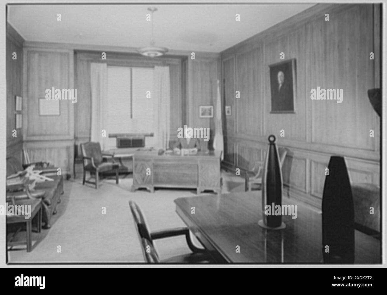 Sperry & Hutchinson Co., 114 5th Ave., New York City. E.J. Beinecke's Büro. Gottscho-Schleisner Kollektion Stockfoto