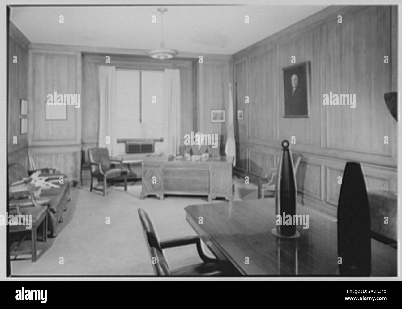 Sperry & Hutchinson Co., 114 5th Ave., New York City. E.J. Beinecke's Büro. Gottscho-Schleisner Kollektion Stockfoto