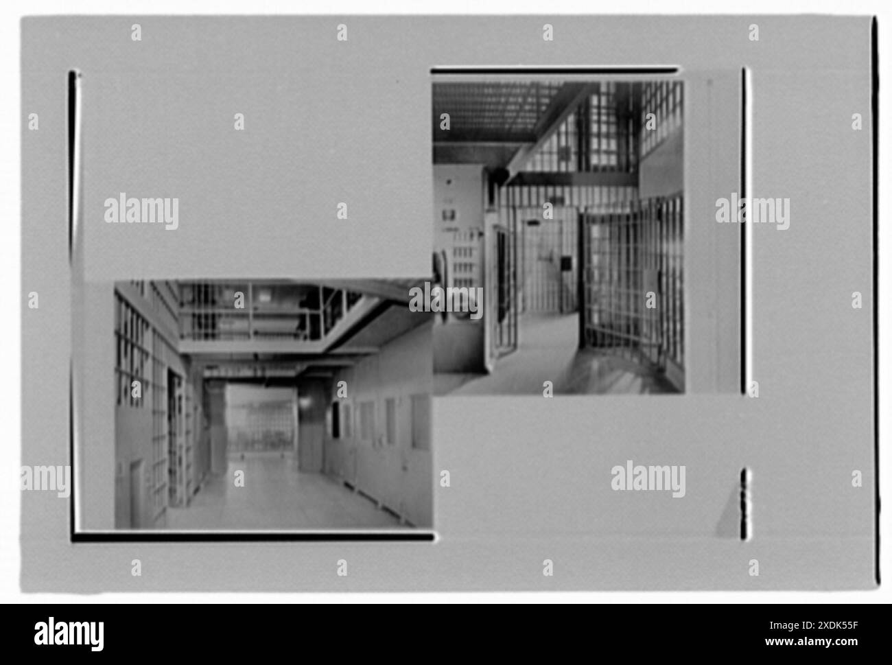 Büro von Alfred Easton Poor. Kopie des Gerichtsgebäudes, Nr. 77831 und 77832, zusammen montiert. Gottscho-Schleisner Kollektion Stockfoto