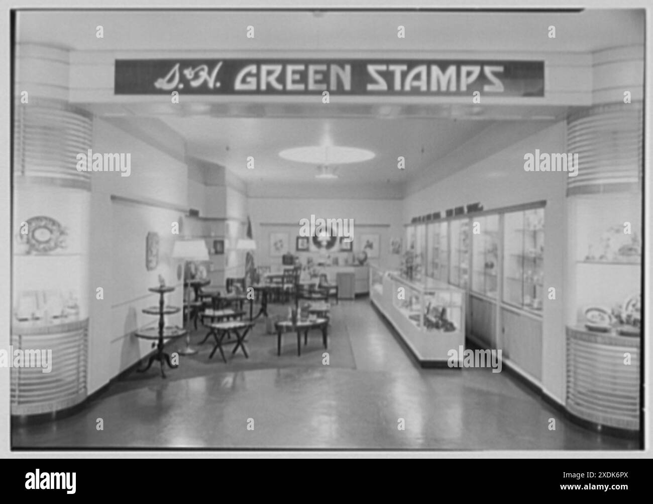 Sperry & Hutchinson Co., 114 5th Ave., New York City. Vitrine I. Sammlung Gottscho-Schleisner Stockfoto