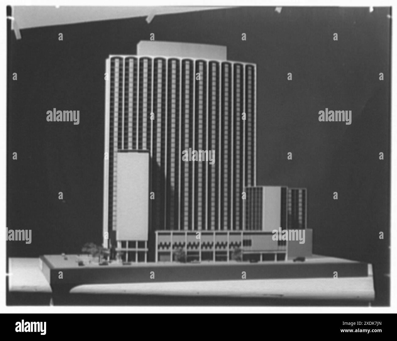 Lapidus, Kornblath, Harle und Liebman. Wris Building, Modell VI. Gottscho-Schleisner Collection Stockfoto