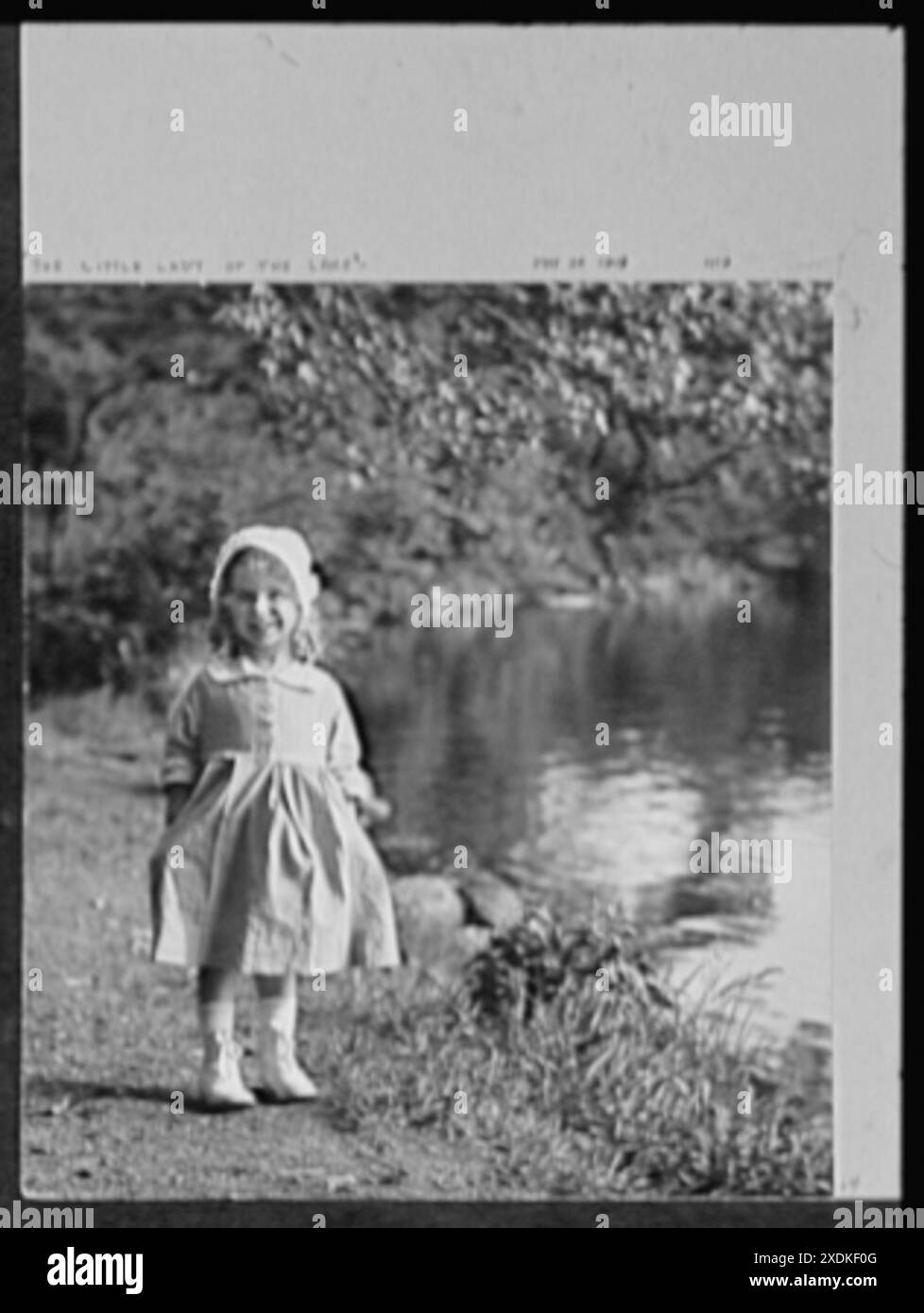 71 Jahre, oder, mein Leben mit Fotografie. Kleine Dame vom See, 26. Mai 1919, kleine Dame vom See. Mein Leben mit Fotografie... Gottscho-Schleisner Kollektion Stockfoto