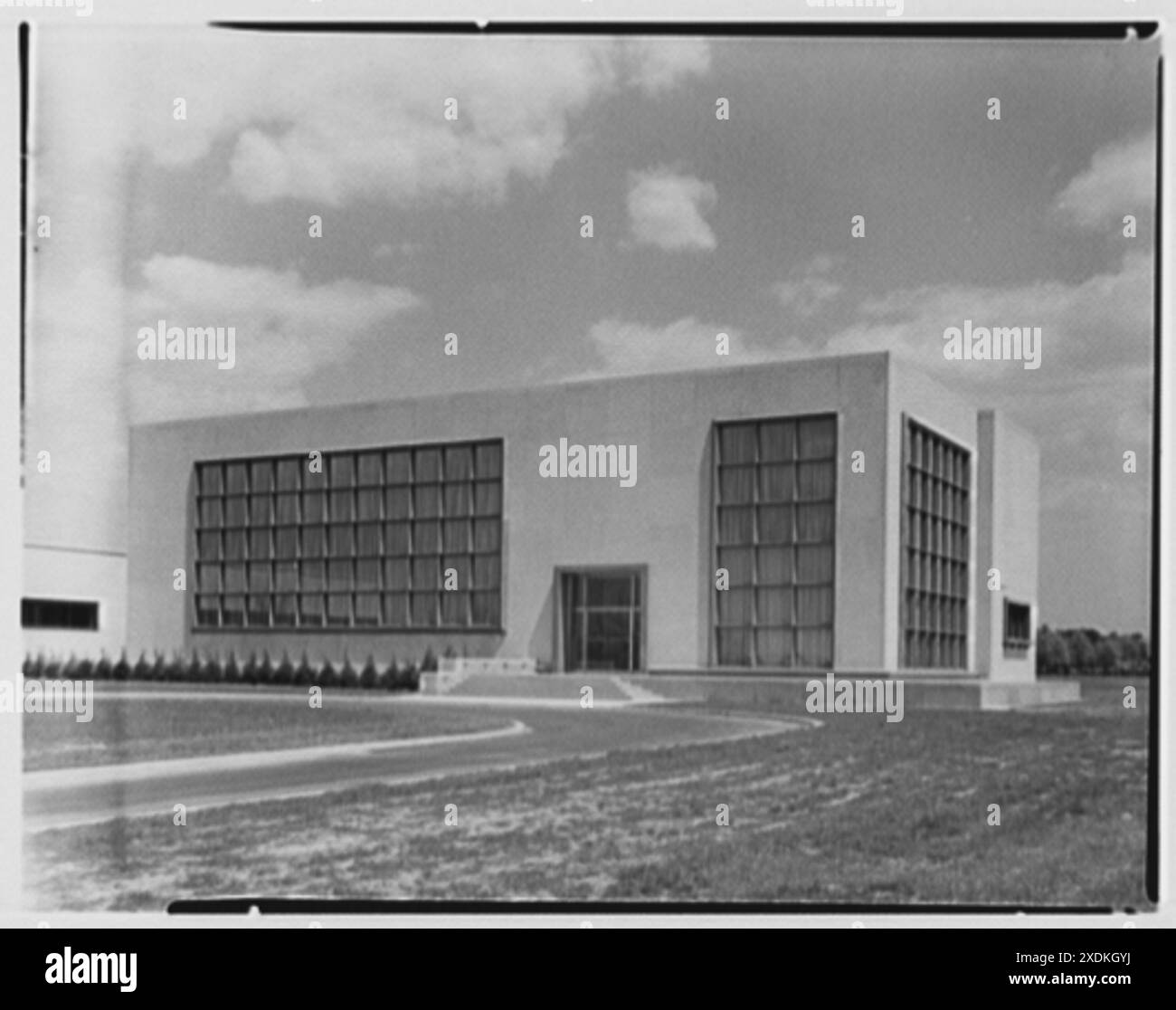 Johnson & Johnson, Research Center, New Brunswick, New Jersey. Exterieur VI. Gottscho-Schleisner Kollektion Stockfoto