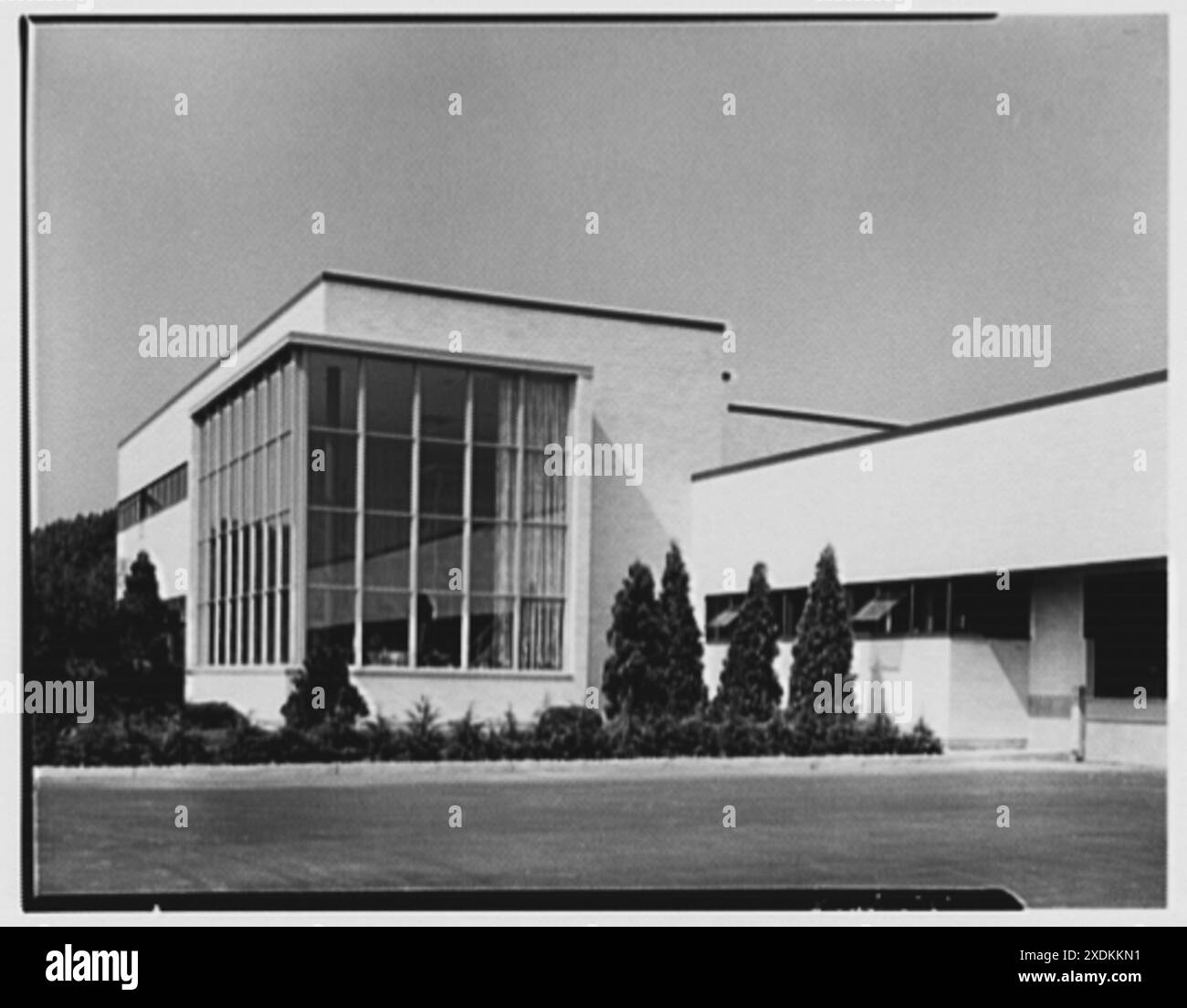 Johnson & Johnson, Metuchen, New Jersey. Ganz in der Nähe der Lobby. Gottscho-Schleisner Kollektion Stockfoto