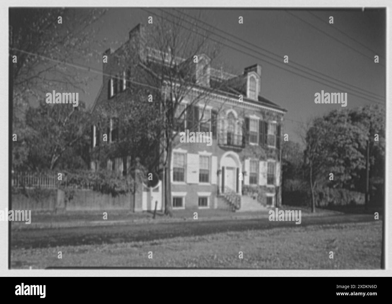 New Castle, Delaware. George Read House, General. Gottscho-Schleisner Kollektion Stockfoto