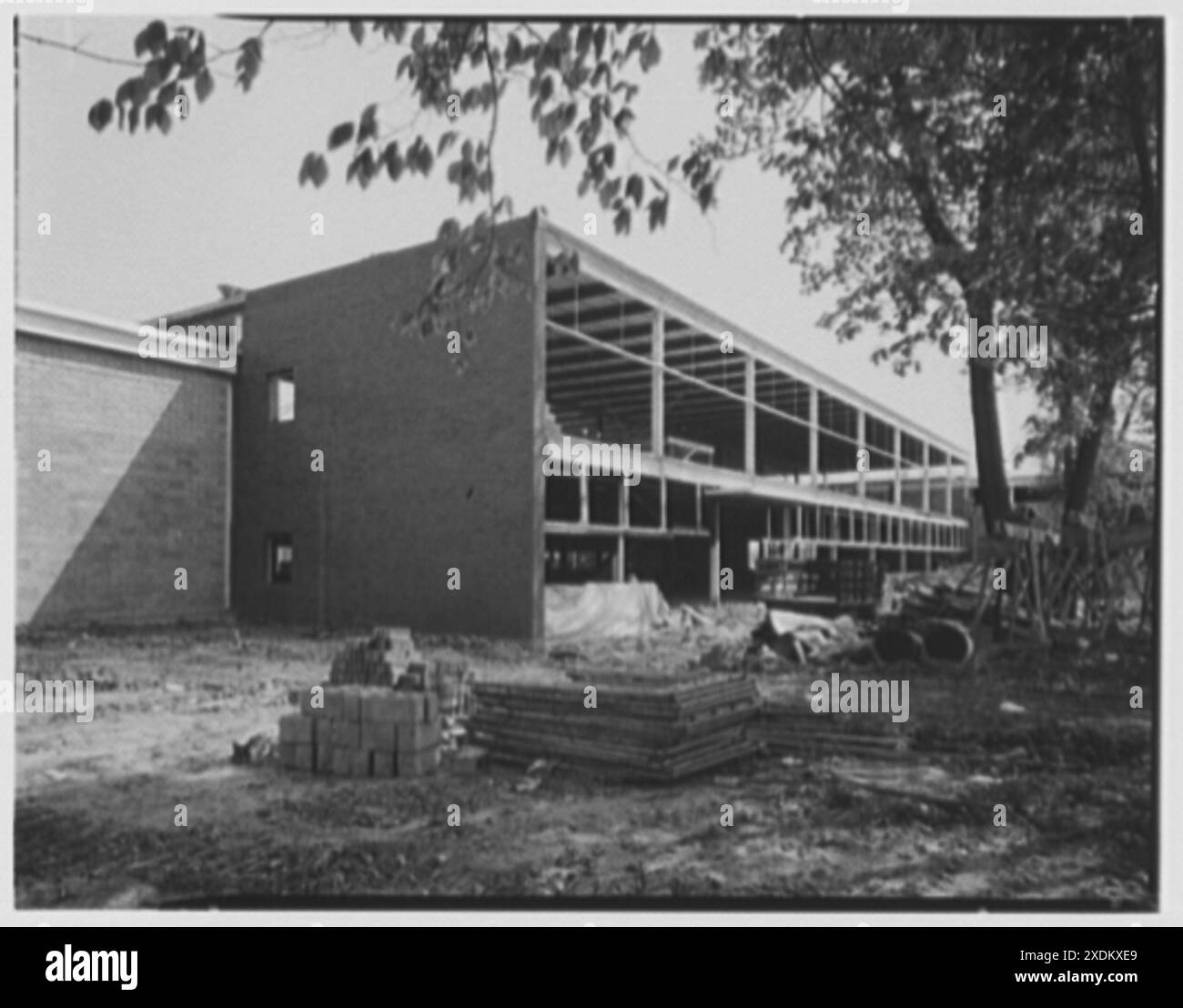 Johnson & Johnson, New Brunswick, New Jersey. Bau VIII. Sammlung Gottscho-Schleisner Stockfoto
