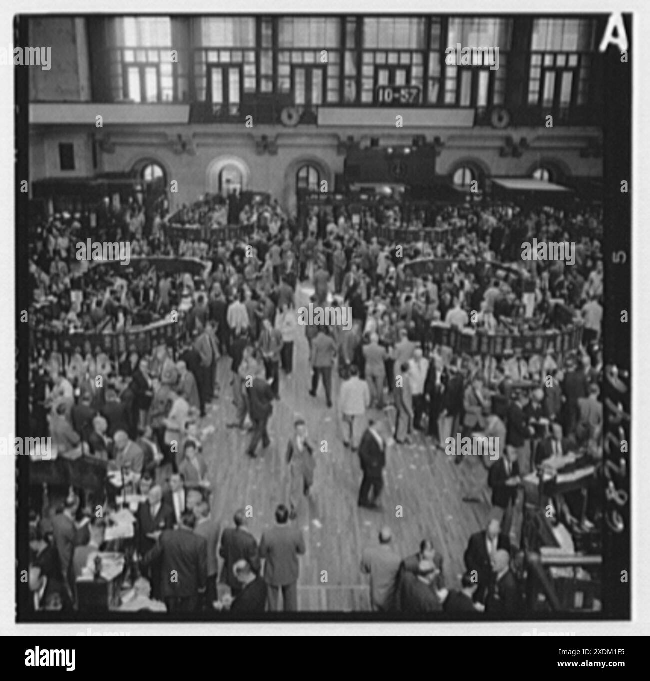 New York Stock Exchange. Handelsraum VI. Sammlung Gottscho-Schleisner Stockfoto