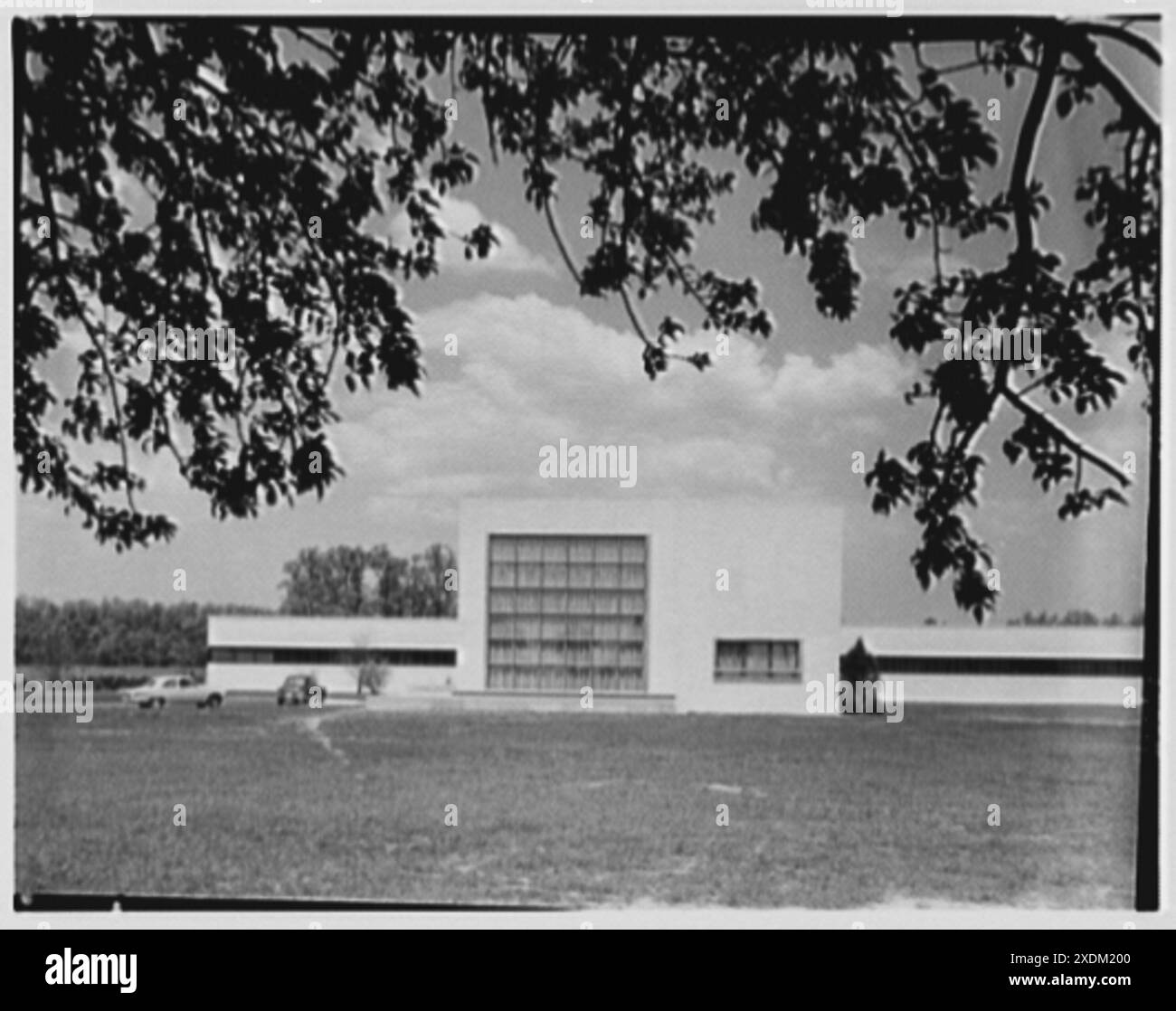 Johnson & Johnson, Research Center, New Brunswick, New Jersey. Exterieur IV. Gottscho-Schleisner Kollektion Stockfoto