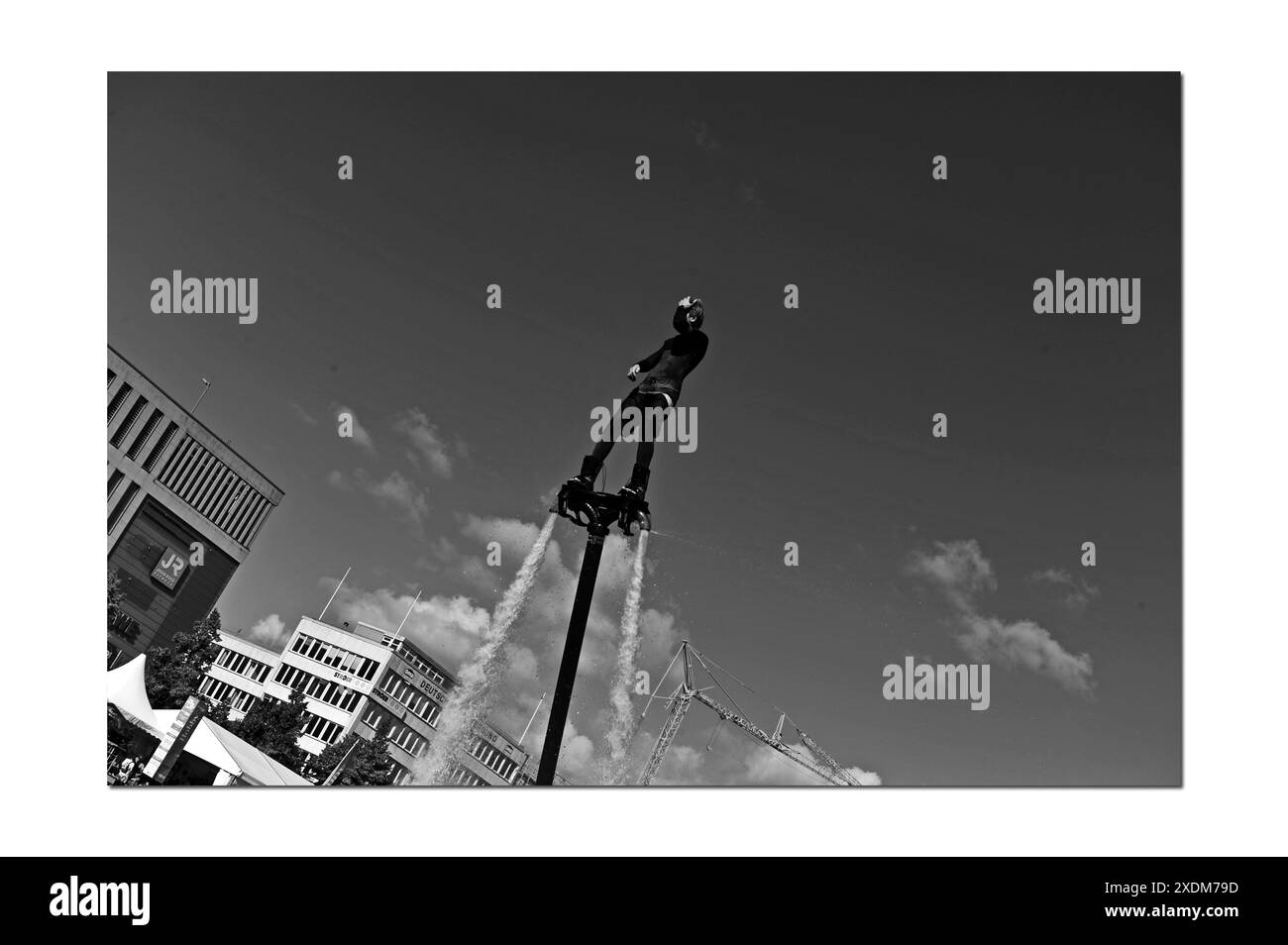 Flyboarding, Kieler Woche 2024 Stockfoto