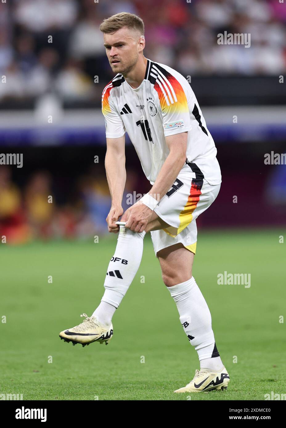 Frankfurt, Deutschland. Juni 2024. Maximilian Mittelstadt während des UEFA-Europameisterschaftsspiels in der Commerzbank-Arena in Frankfurt. Der Bildnachweis sollte lauten: David Klein/Sportimage Credit: Sportimage Ltd/Alamy Live News Stockfoto