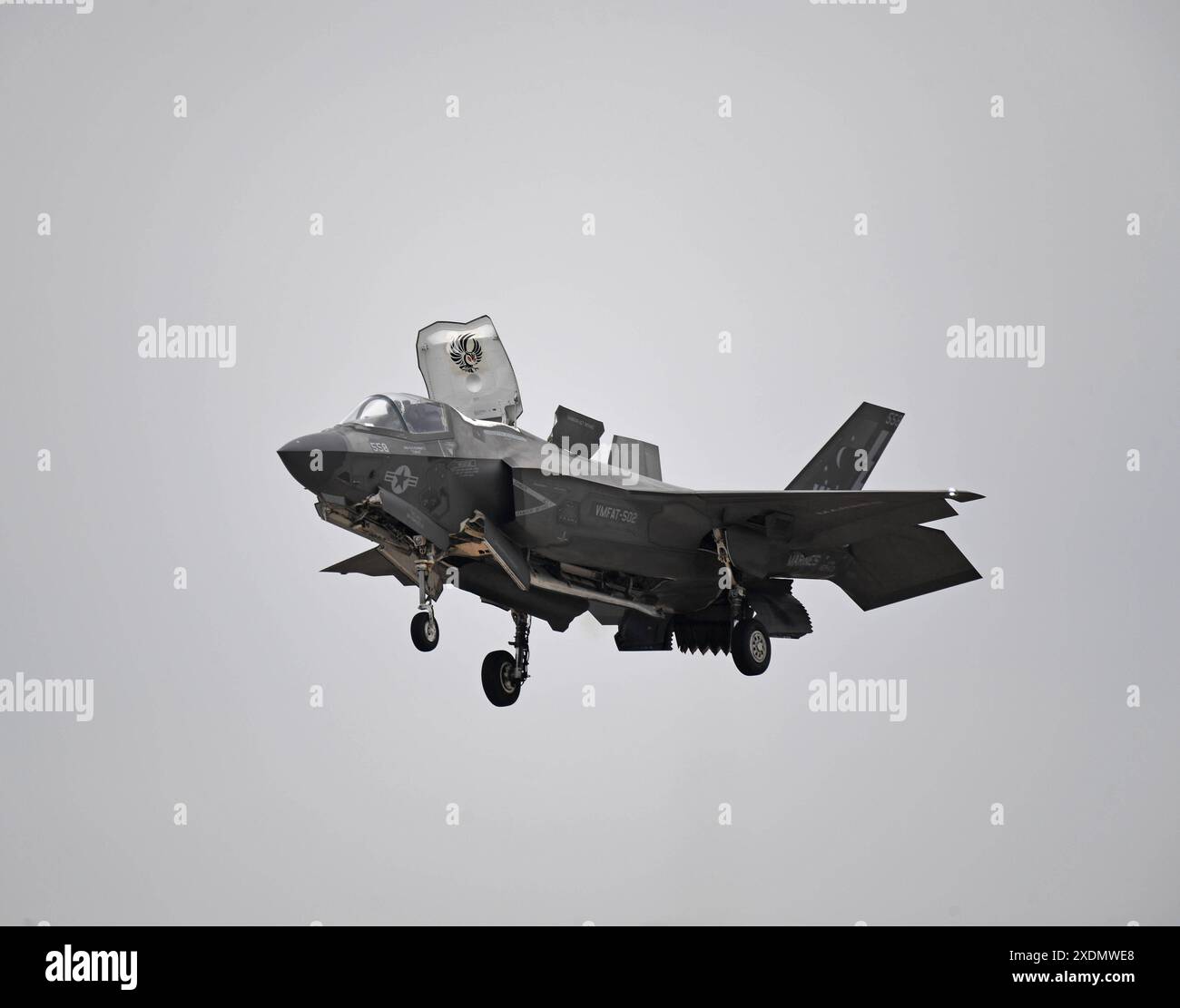 Das United States Marine Corps F-35B schwingt Stockfoto