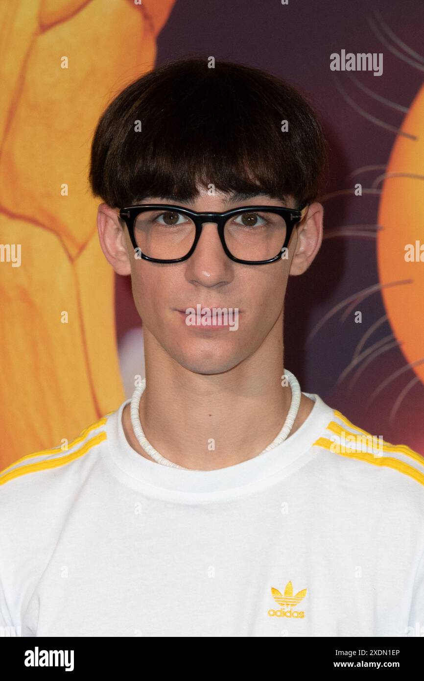 Paris, Frankreich. Juni 2024. Vector besuchte die Premiere von Moi, Moche et Mechant 4 Despicable Me 4 bei der Grand Rex Premiere im Grand Rex Kino in Paris, Frankreich am 21. Juni 2024. Foto: Aurore Marechal/ABACAPRESS. COM Credit: Abaca Press/Alamy Live News Stockfoto