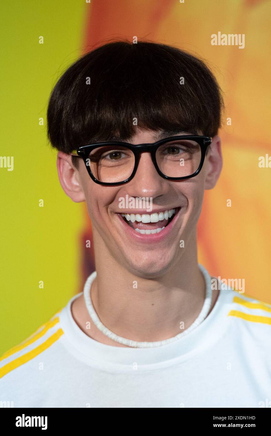 Paris, Frankreich. Juni 2024. Vector besuchte die Premiere von Moi, Moche et Mechant 4 Despicable Me 4 bei der Grand Rex Premiere im Grand Rex Kino in Paris, Frankreich am 21. Juni 2024. Foto: Aurore Marechal/ABACAPRESS. COM Credit: Abaca Press/Alamy Live News Stockfoto