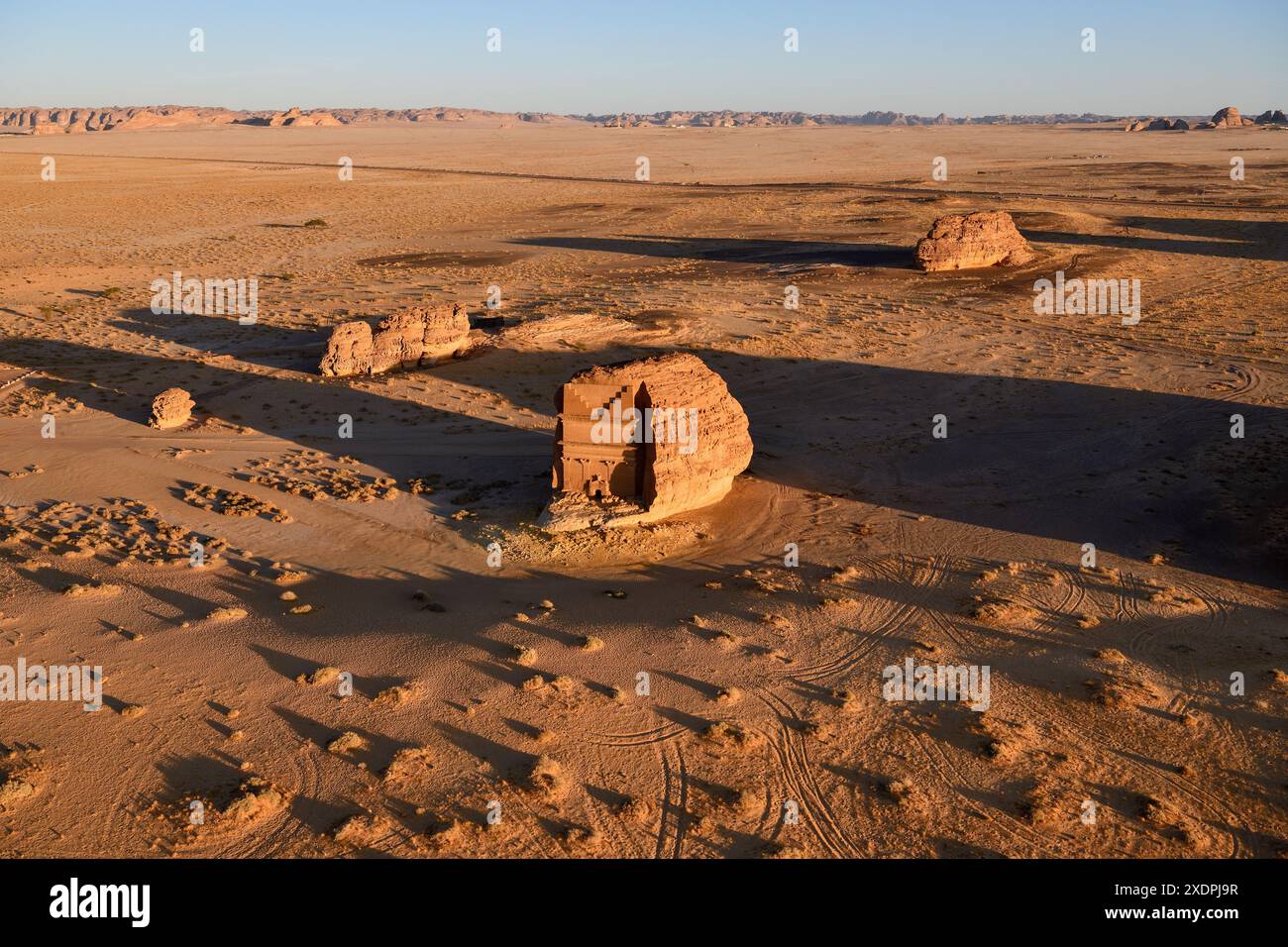 Geographie / Reise, Saudi-Arabien, Qasr Al-Farid, 2000 altes Grab der Nabatäer, ZUSÄTZLICHE-RECHTE-CLEARANCE-INFO-NOT-AVAILABLE Stockfoto