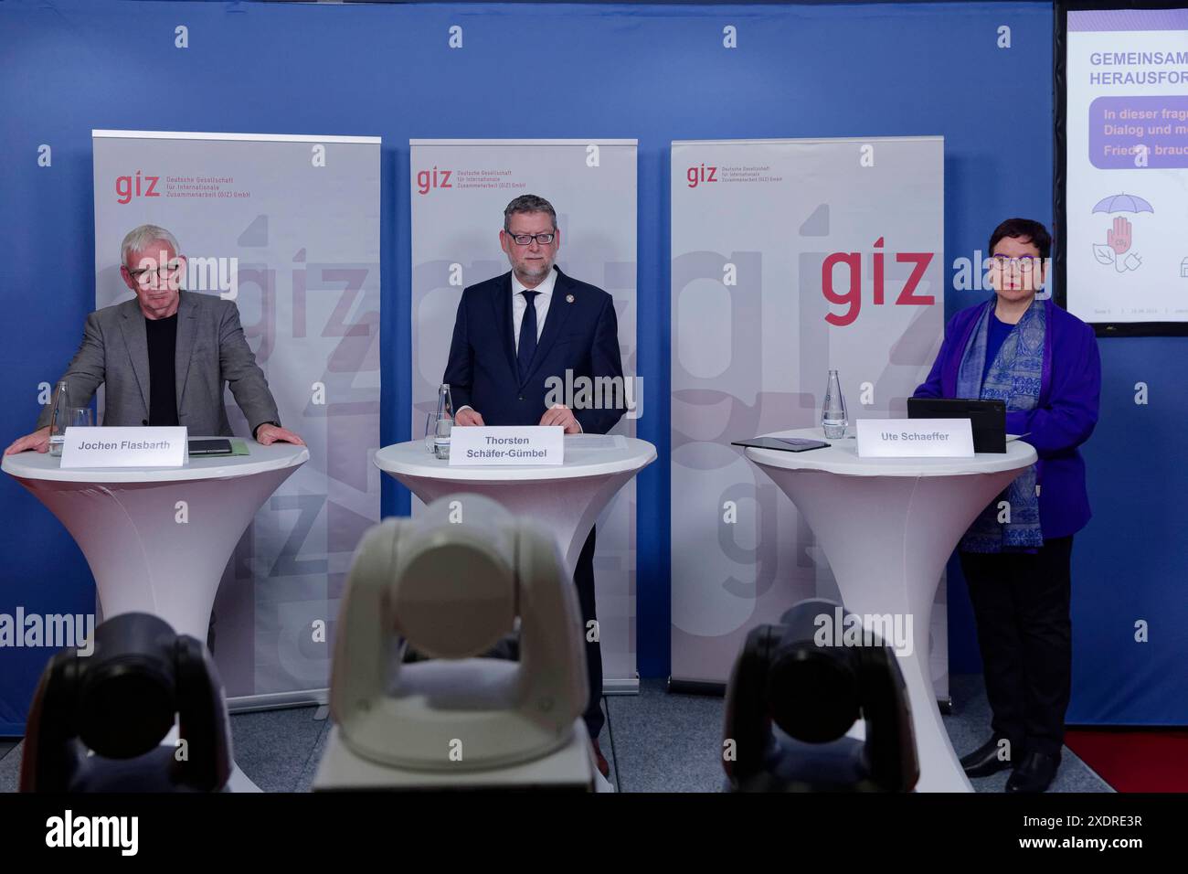 GIZ-Jahrespressekonferenz 24. Juni 2024 Deutschland, Berlin ...