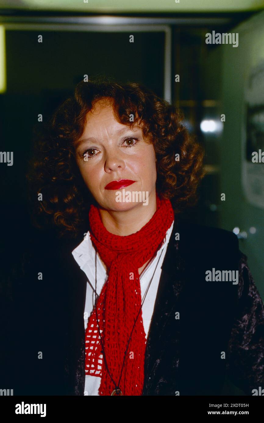 Katrin Saß, alias Katrin Sass, deutsche Schauspielerin, Portrait, 1994. Stockfoto