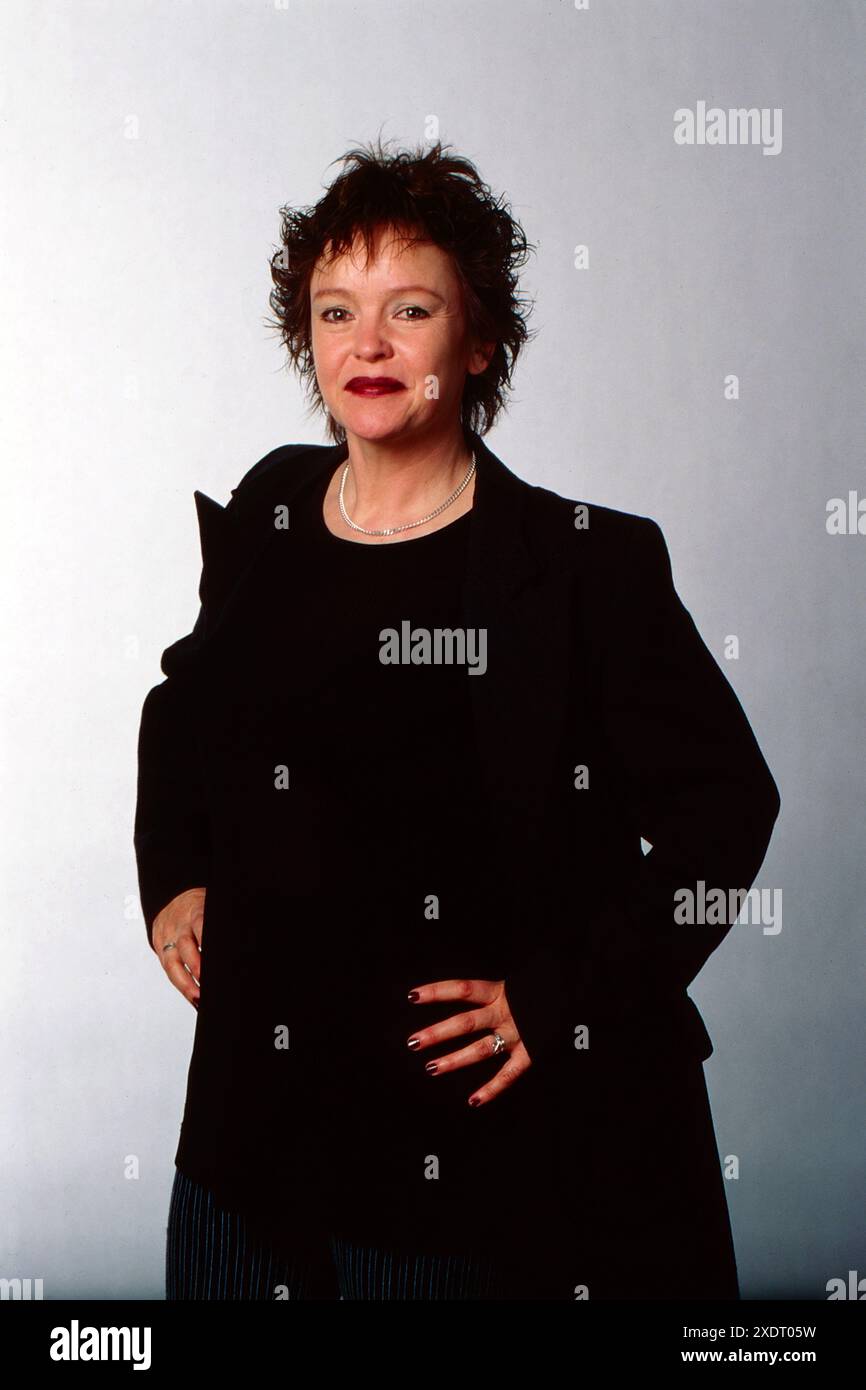 Katrin Saß, alias Katrin Sass, deutsche Schauspielerin, Portrait, 1998. Stockfoto