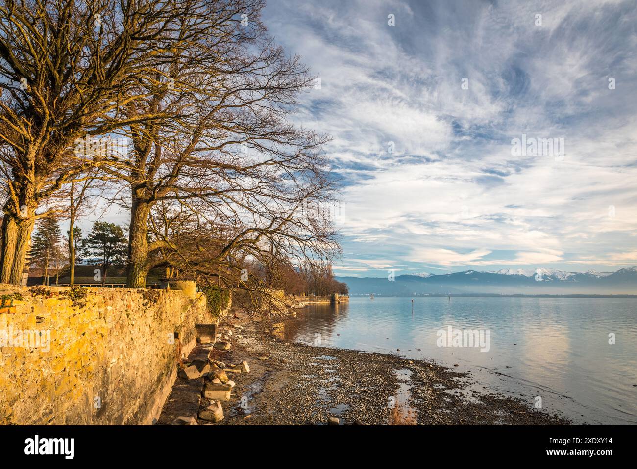 Geographie / Reise, Deutschland, Bayern, Westküste von Lindau am Bodensee, ADDITIONAL-RIGHTS-CLEARANCE-INFO-NOT-AVAILABLE Stockfoto