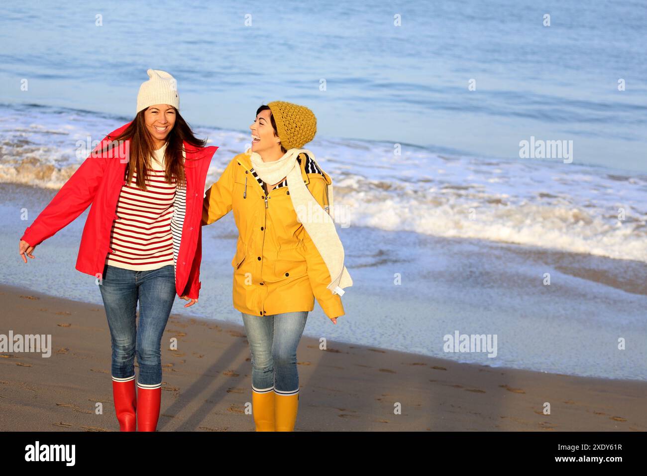 Lebensstile, Hendaye Beach Stockfoto