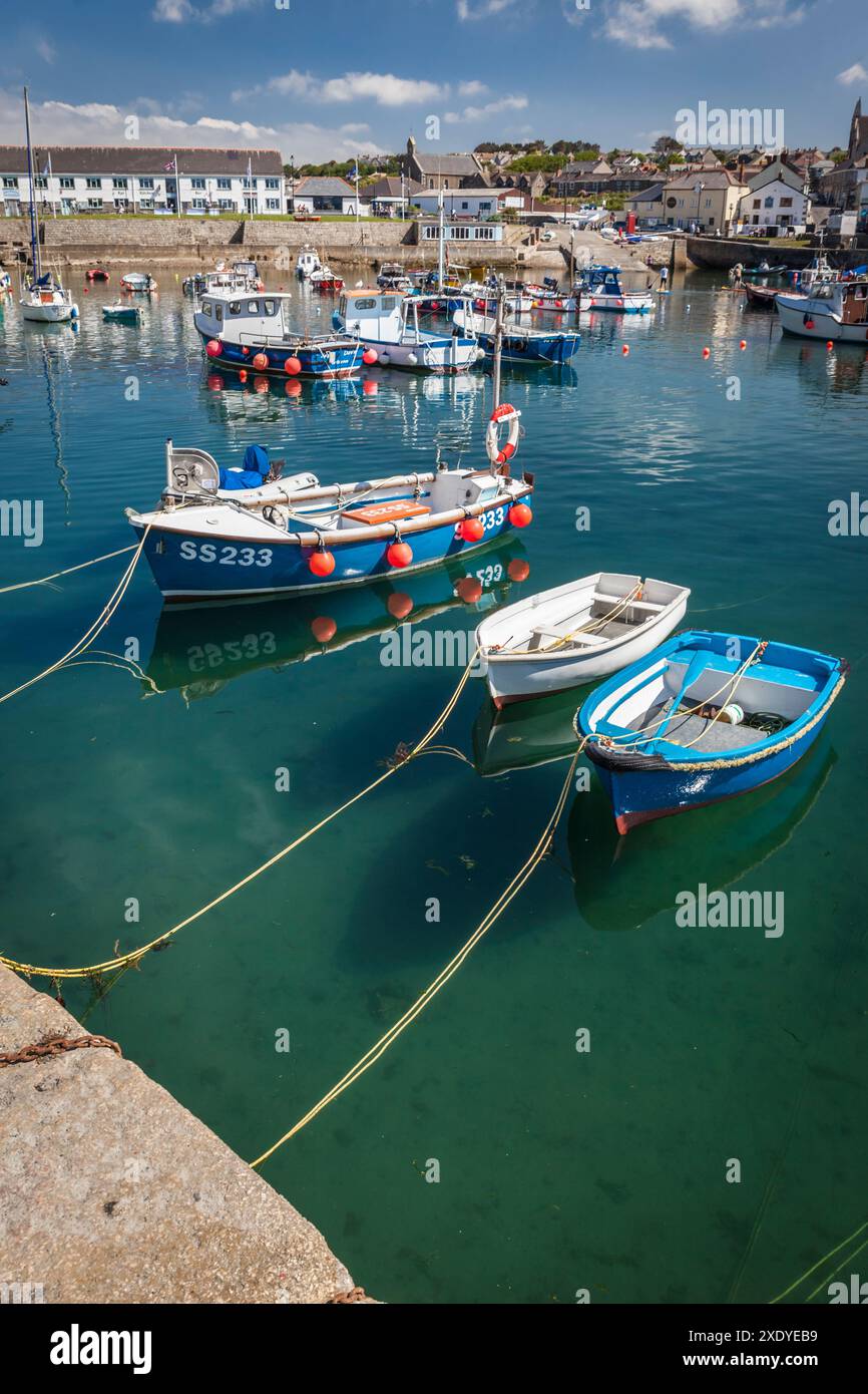 Geografie / Reisen, Großbritannien, England, Porthleven Harbour, Cornwall, ADDITIONAL-RIGHTS-CLEARANCE-INFO-NOT-AVAILABLE Stockfoto