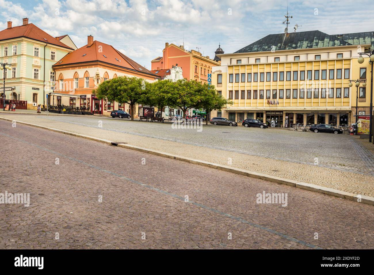 Malerische historische Stadt Kutna Hora Stockfoto