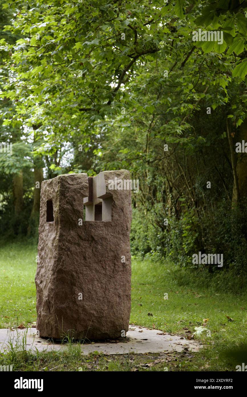 Museum Chillida Leku. San Sebastian, Guipuzcoa, Baskisches Land, Spanien Stockfoto