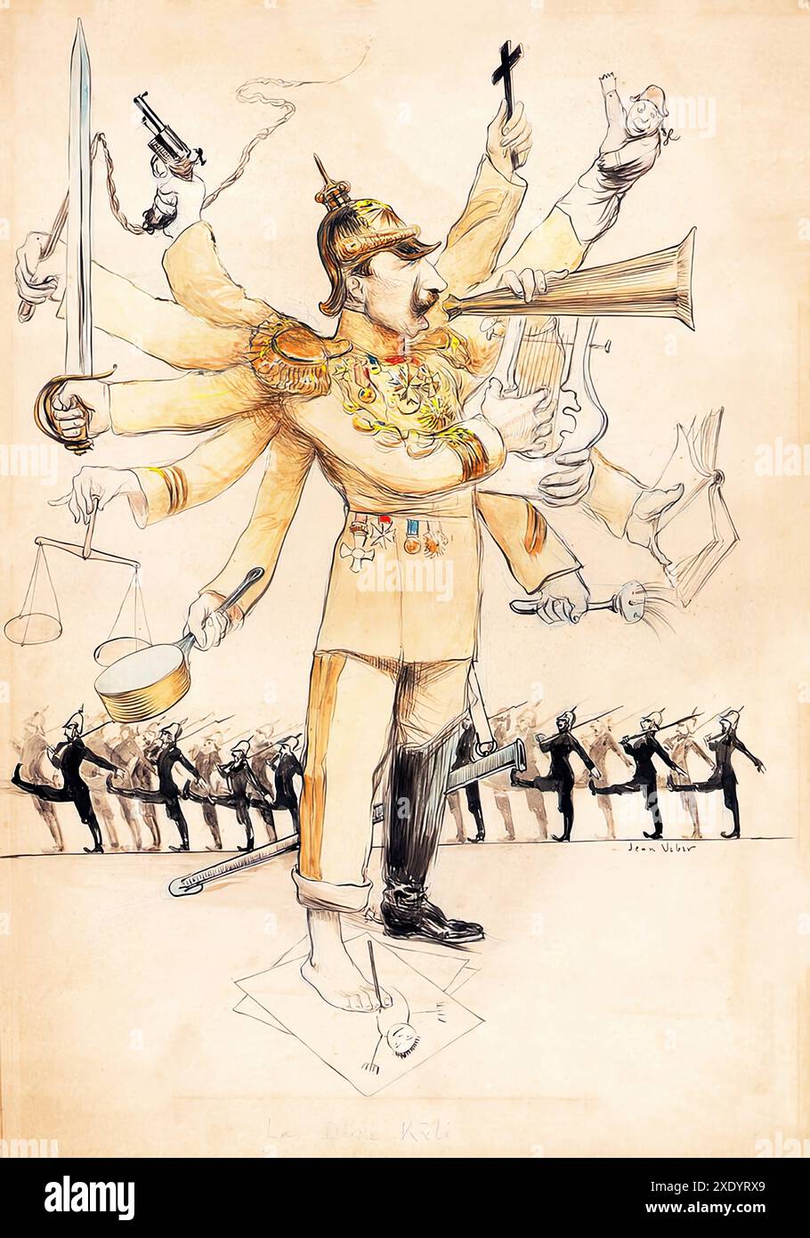 wilhelm-ii-caricature-fotos-und-bildmaterial-in-hoher-aufl-sung-alamy