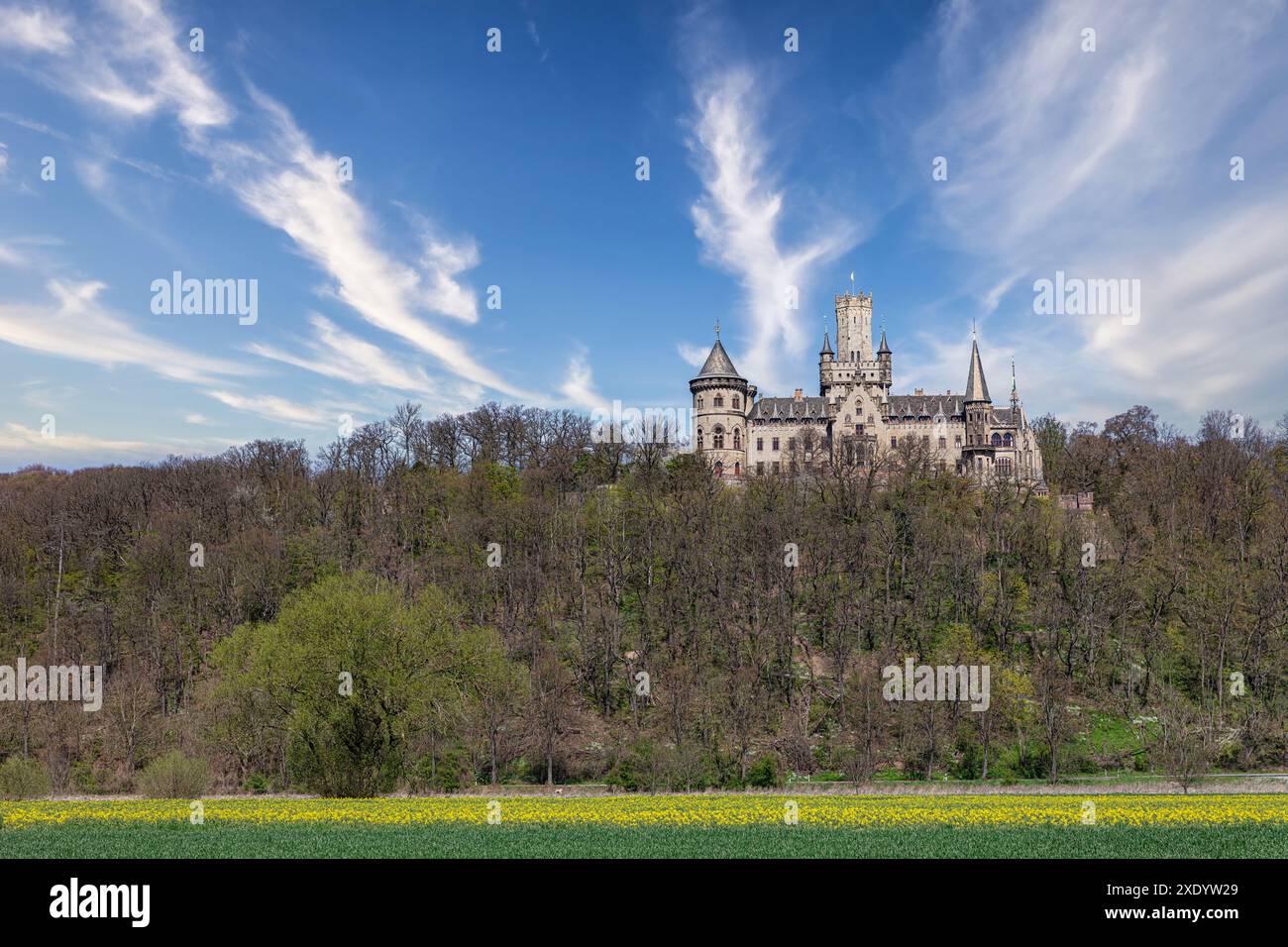 Die Burg Marienburg in Niedersachsen Stockfoto