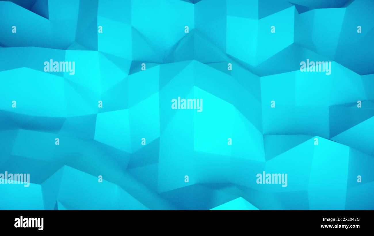 Abstrakte polygonale geometrische Fläche Stockfoto