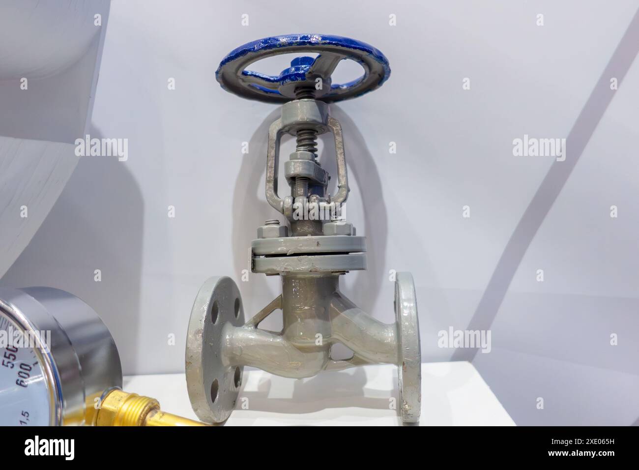 Stahlventile zur Abdeckung des Durchflusses von Wasser, Dampf und Erdölprodukten Stockfoto