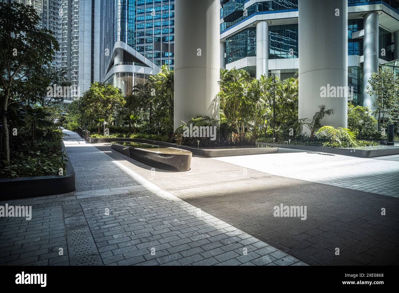 Taikoo Place, Quarry Bay, Hongkong Stockfoto