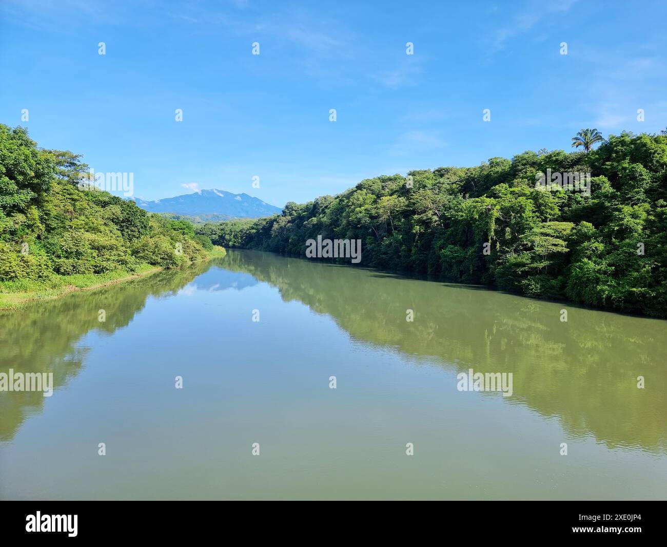 Panama, Provinz Chiriqui, Fluss Caldera Stockfoto