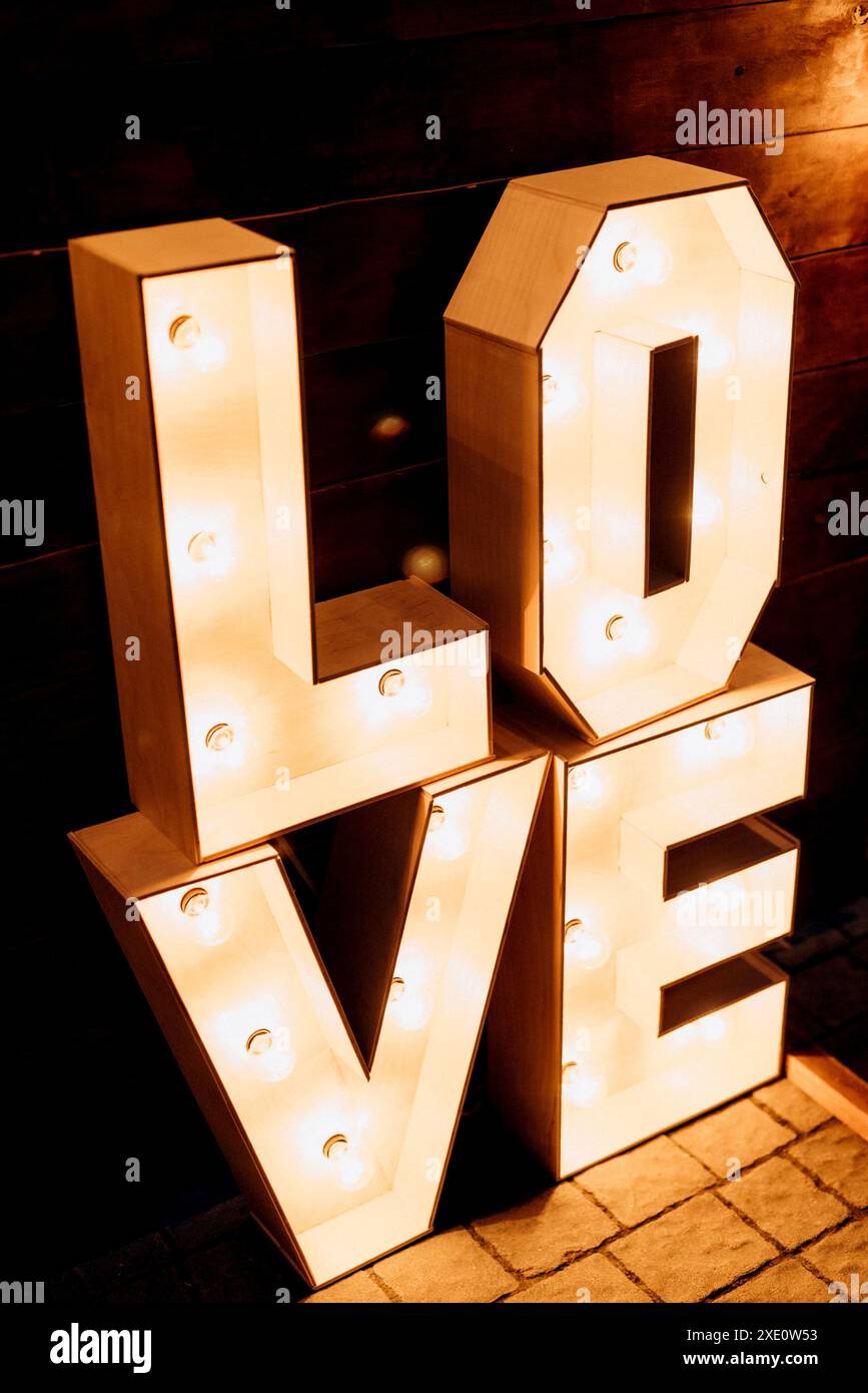 Hochzeit Dekoration Stockfoto