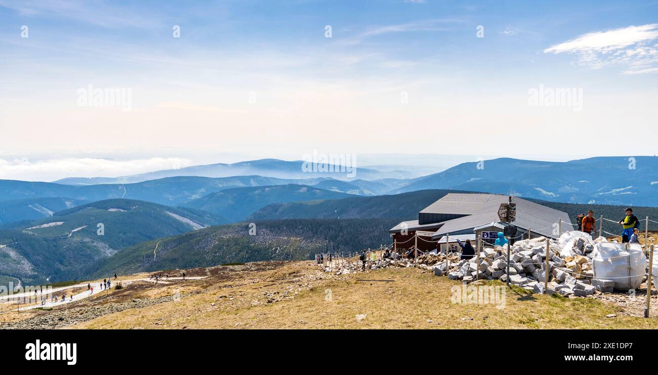 Die Giant Mountains, ein Mittelgebirge im Herzen Europas 3 Stockfoto