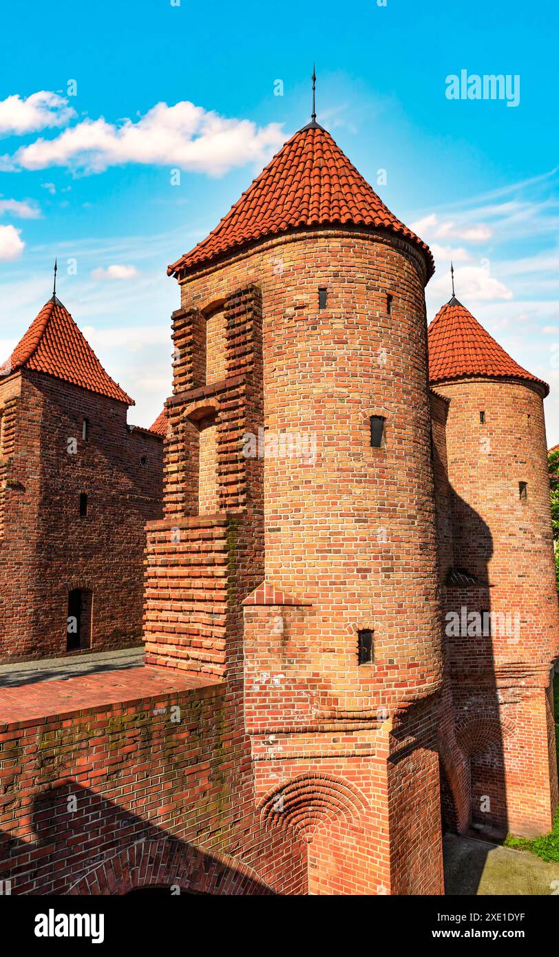 Der Berühmte Warschauer Barbikaner Stockfoto