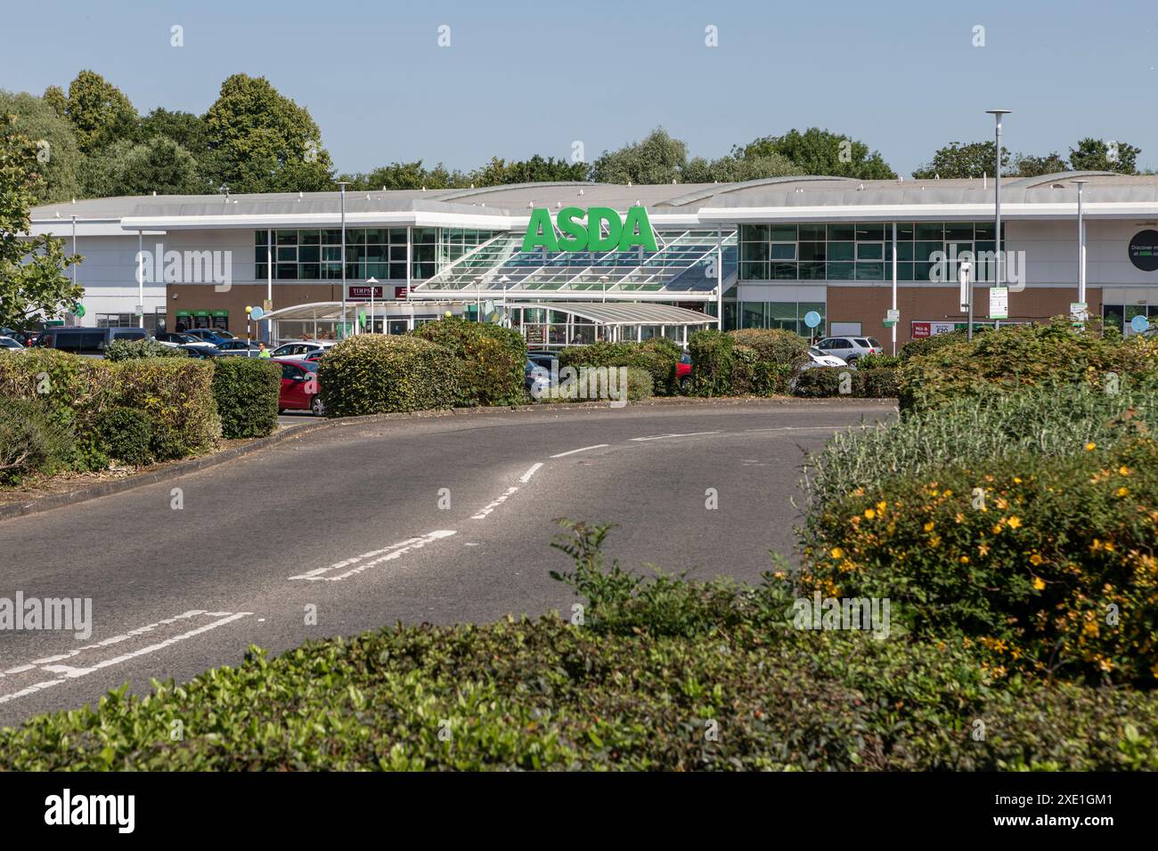 ASDA Superstore an der Sturry Road, Canterbury. Stockfoto