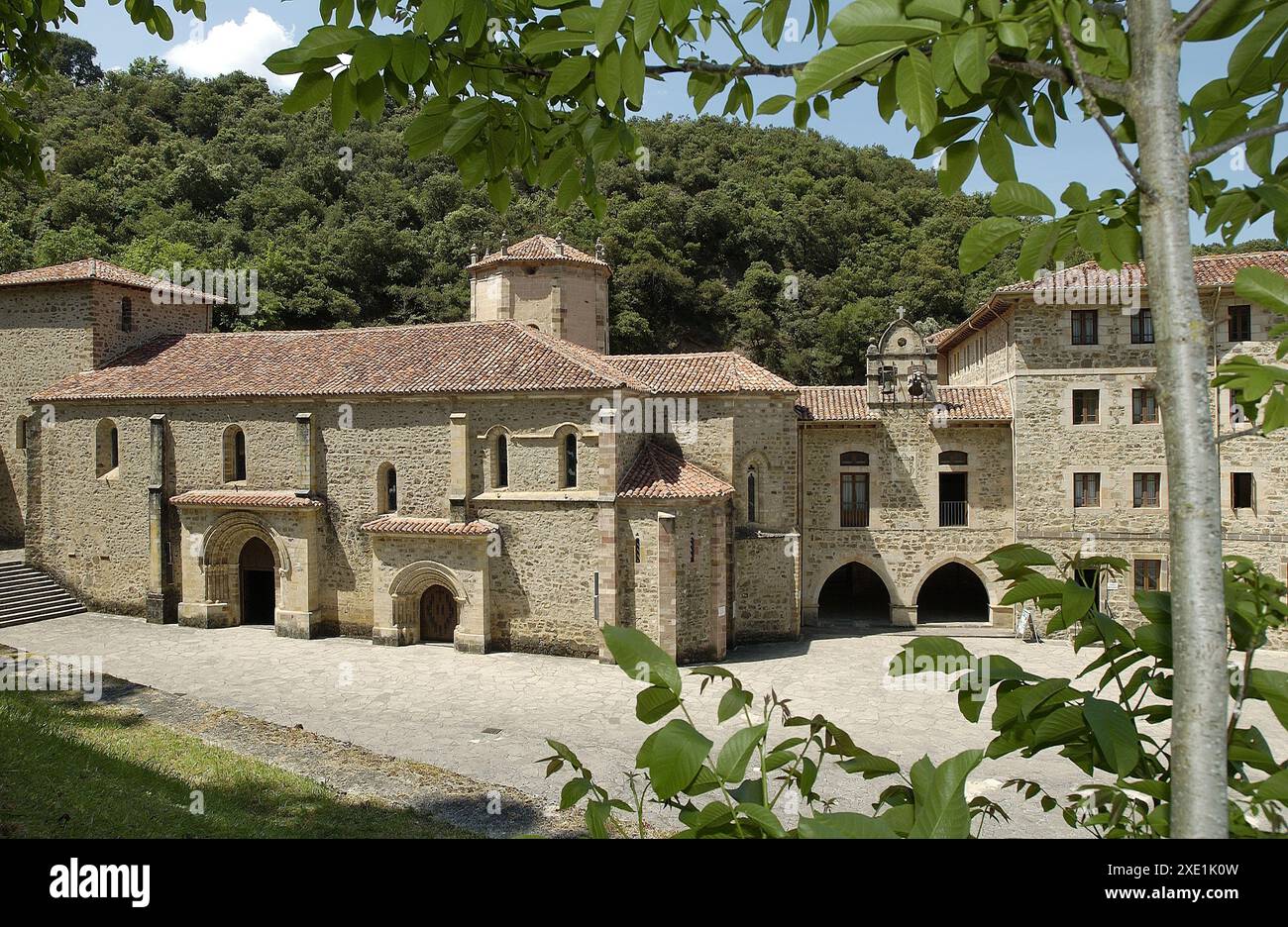 Kloster Santo Toribio de Liébana. Kantabrien. Spanien Stockfoto