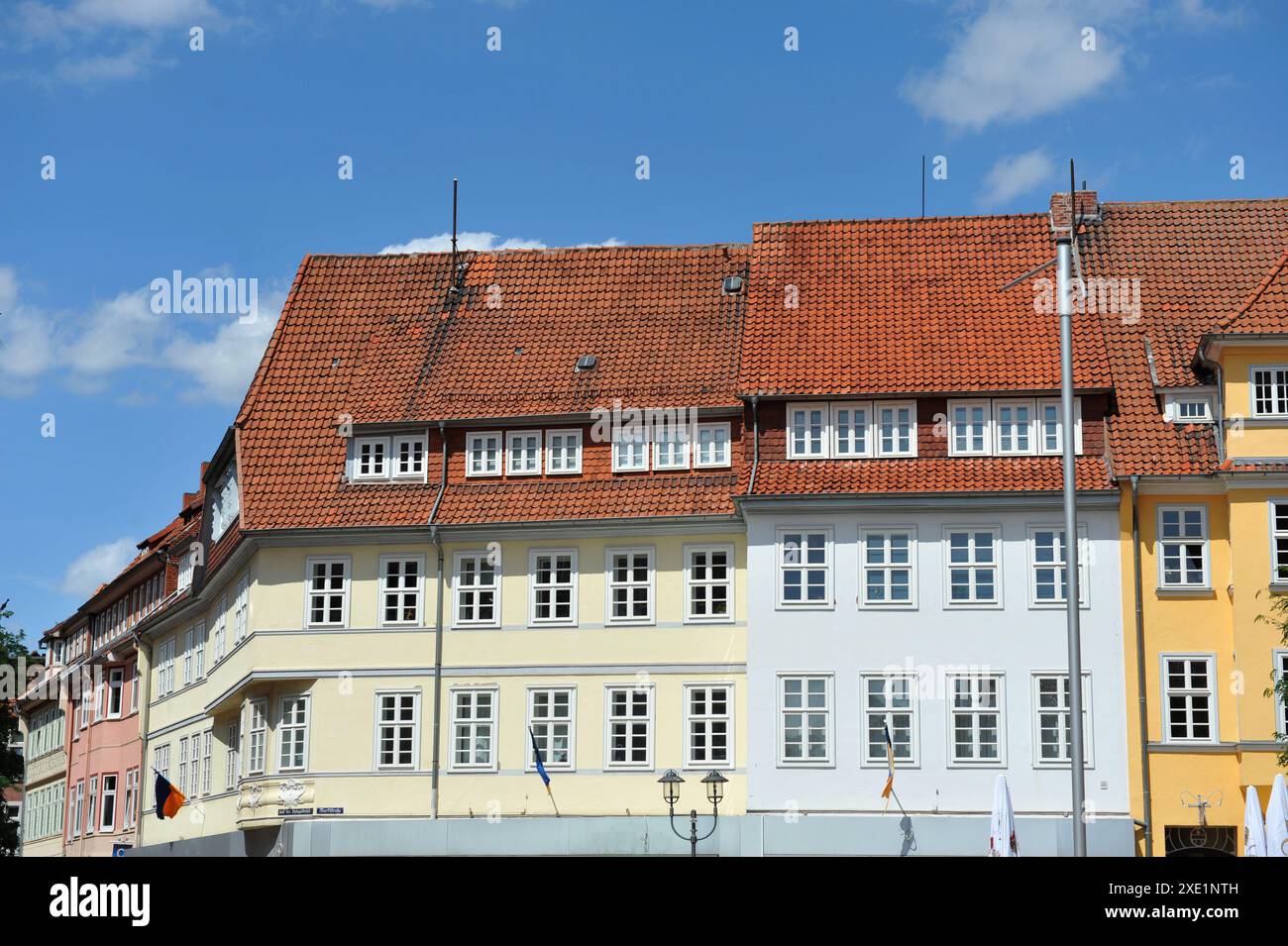 Fachwerkstadt Duderstadt, Deutschland Stockfoto