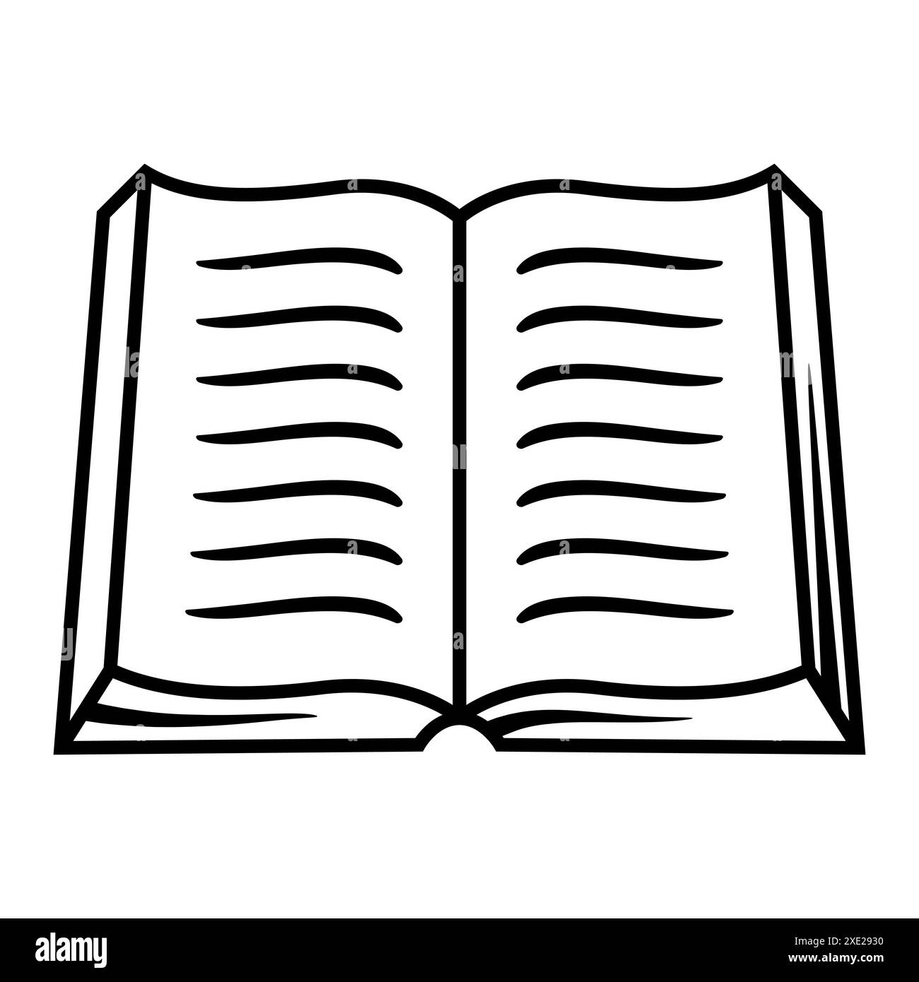 Abbildung: Kochbuch. Stilvolle Küche und Restaurantutensilien. Stock Vektor