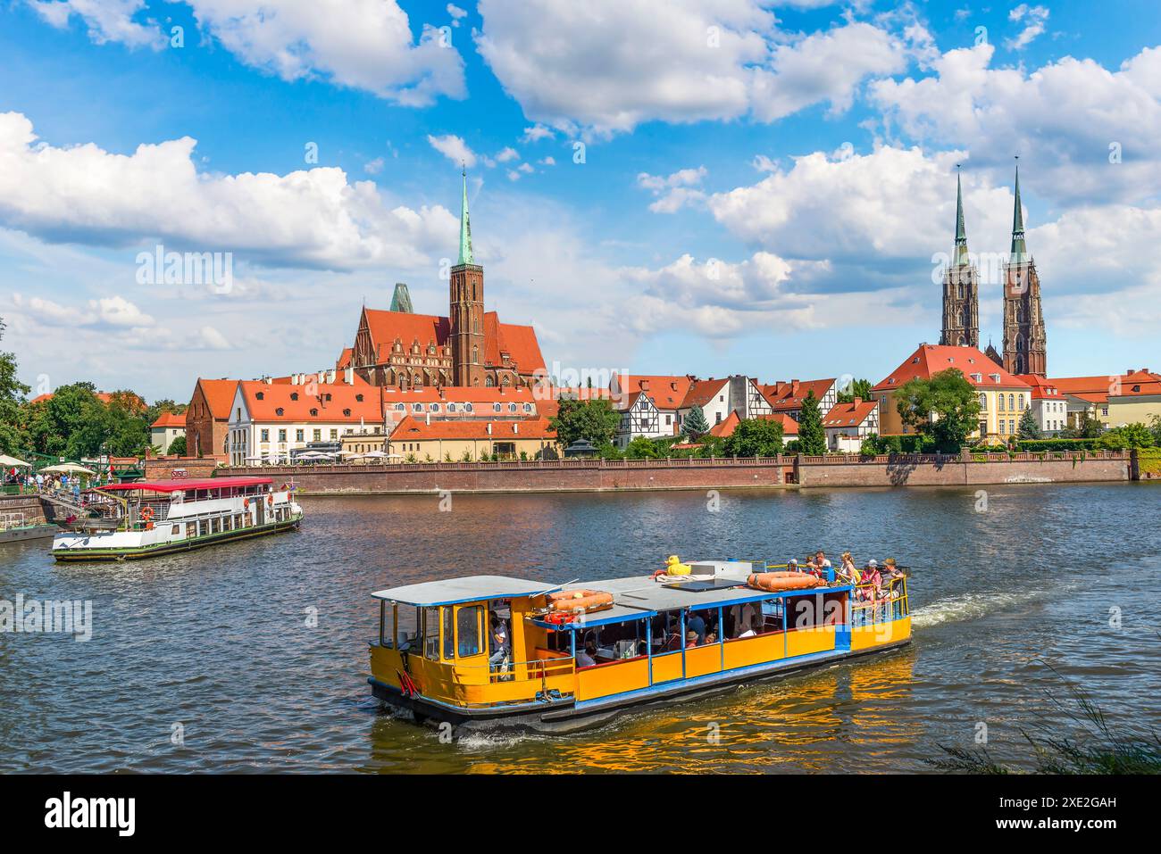 Breslau auf der oder Stockfoto Breslau auf der oder Stockfoto