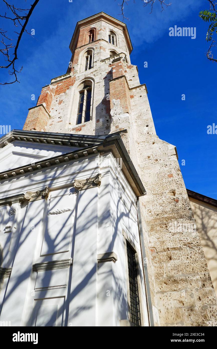 Maria Magdolna Templom in Budapest, Ungarn Stockfoto