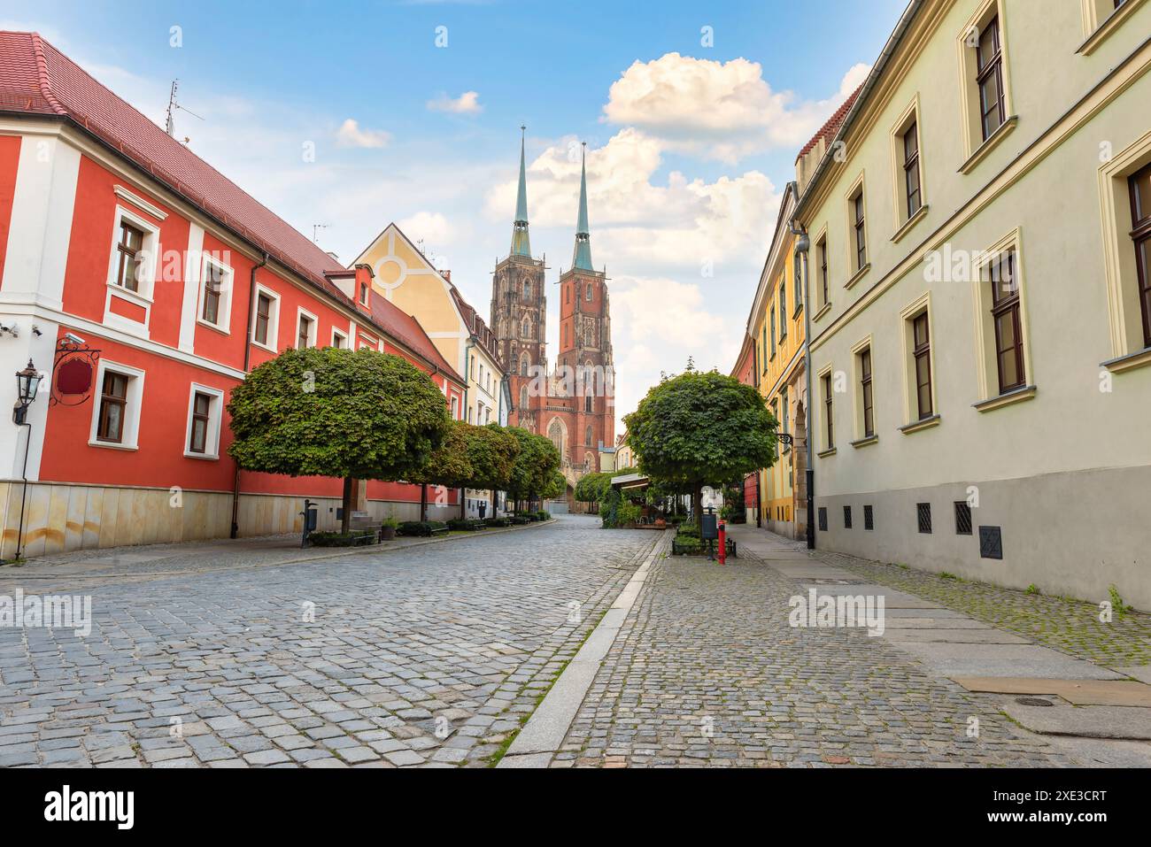 Kathedrale des heiligen Johannes des Täufers Stockfoto