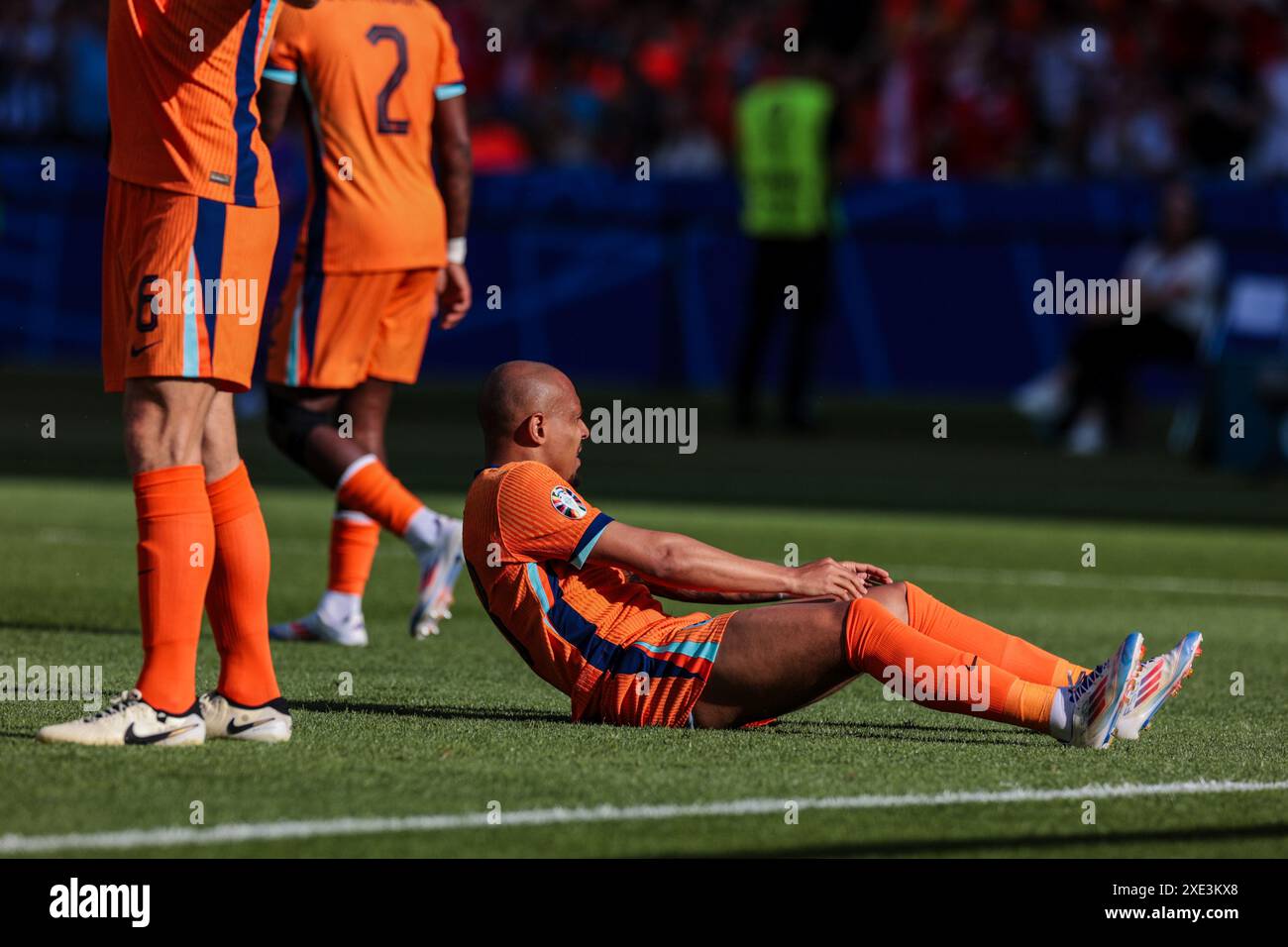 Donyell Malen aus den Niederlanden während der UEFA Euro 2024 - Holland gegen Österreich, UEFA-Fußball-Europameisterschaft in Berlin, Deutschland, 25. Juni 2024 Stockfoto