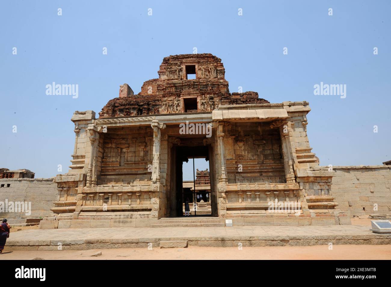 Ein hindutempel in der langen Geschichte indiens Stockfoto