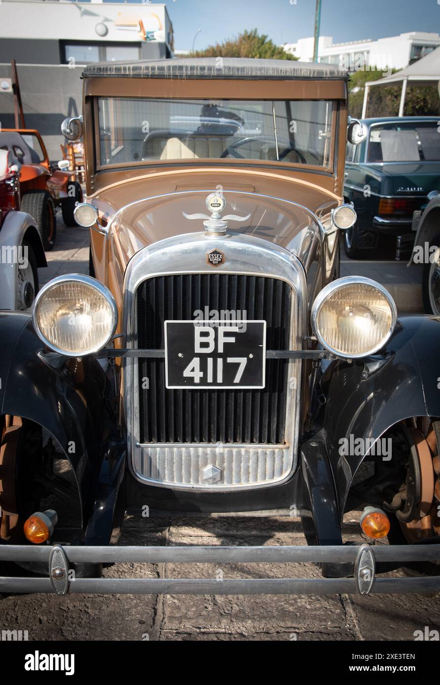 Vorderansicht Essex Super Six klassischer Oldtimer Stockfoto